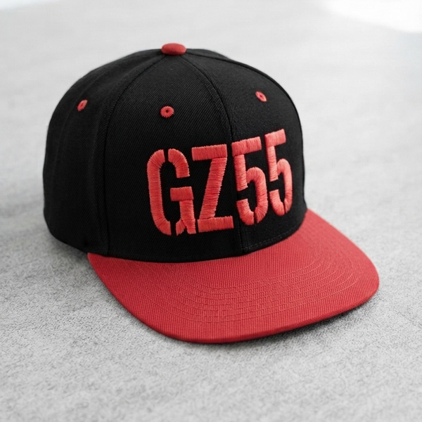 【後藤武敏コラボ】GZ55フラットバイザー スナップバックキャップ