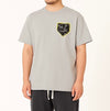 幾何学柄プリント極厚ヘビーウェイト Tシャツ