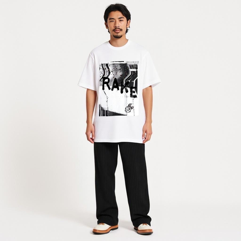 RAKEプリントTシャツ