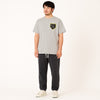 幾何学柄プリント極厚ヘビーウェイト Tシャツ