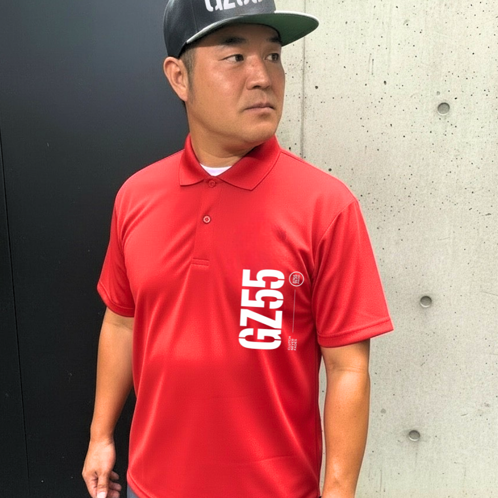 【後藤武敏コラボ】GZ55ドライカノコポロシャツ