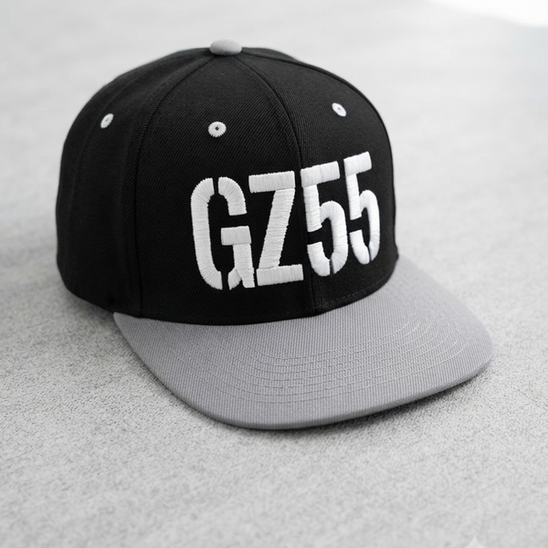 【後藤武敏コラボ】GZ55フラットバイザー スナップバックキャップ