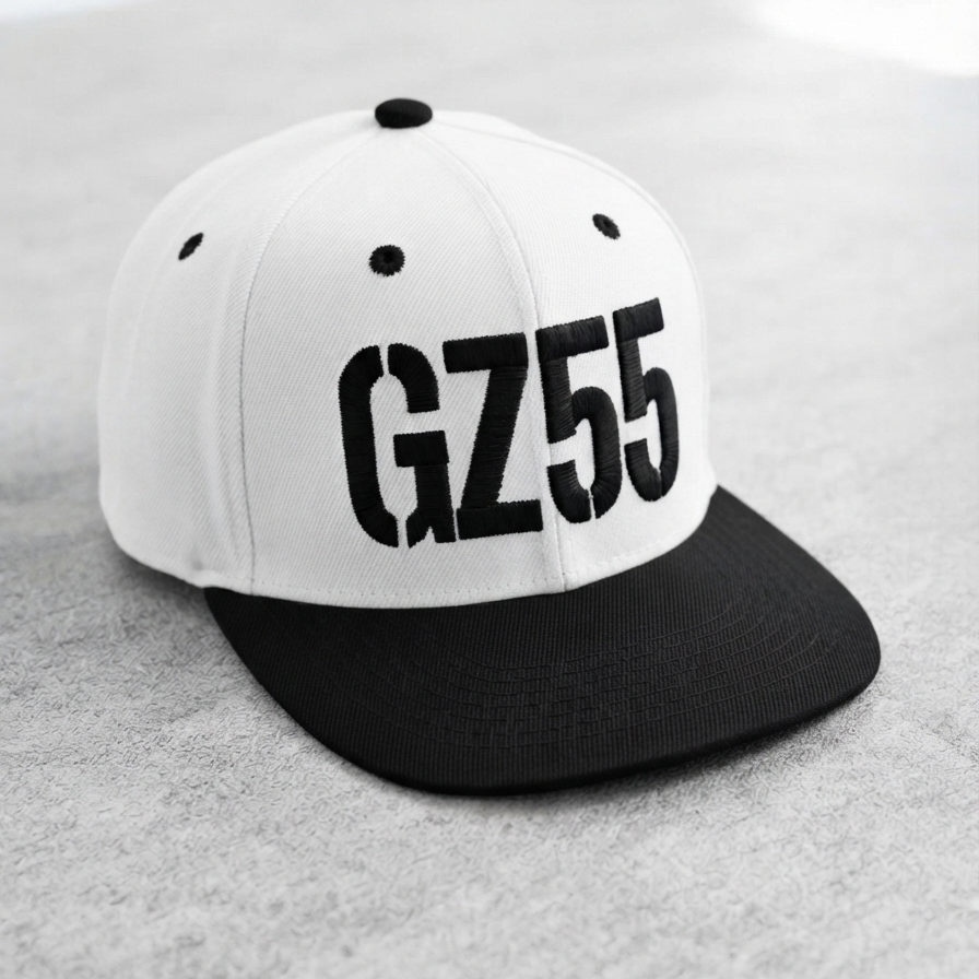 【後藤武敏コラボ】GZ55フラットバイザー スナップバックキャップ