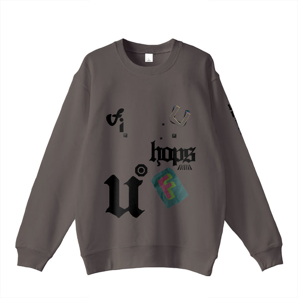 裏パイルプリントスウェット mocha image