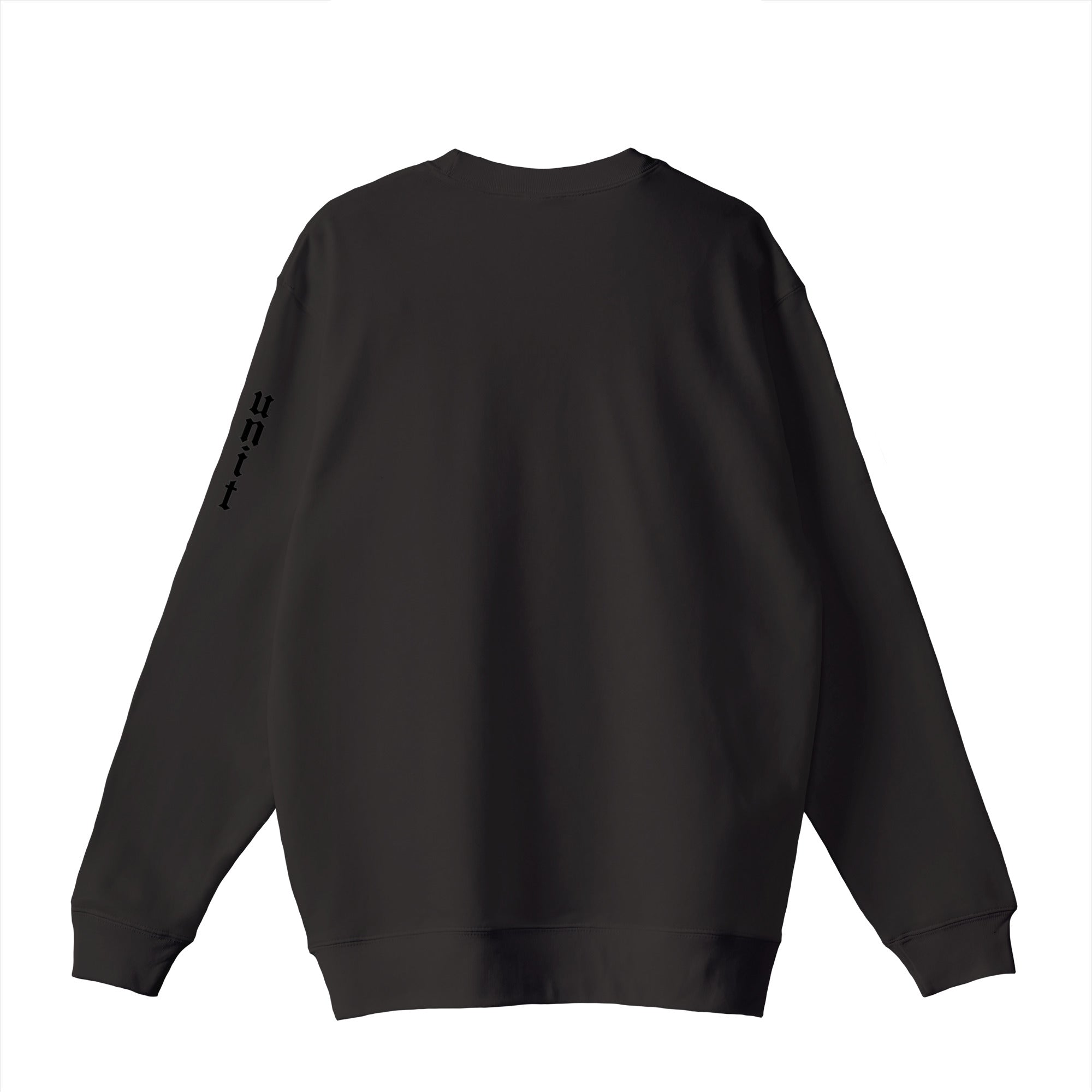 裏パイルプリントスウェット sumi-black image