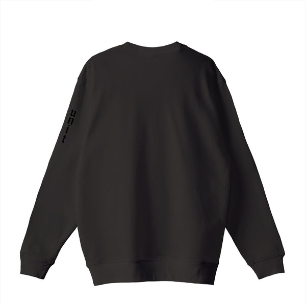 裏パイルプリントスウェット sumi-black image