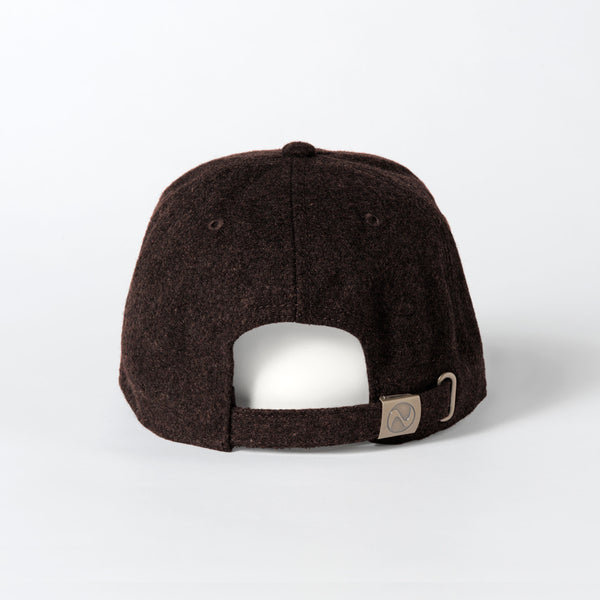 WOOL BASEBALL CAP brown image
