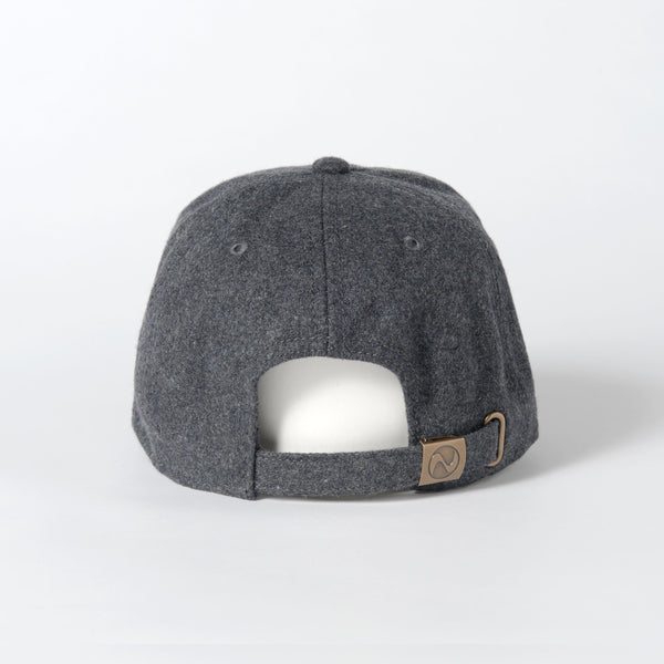 WOOL BASEBALL CAP charcoal image