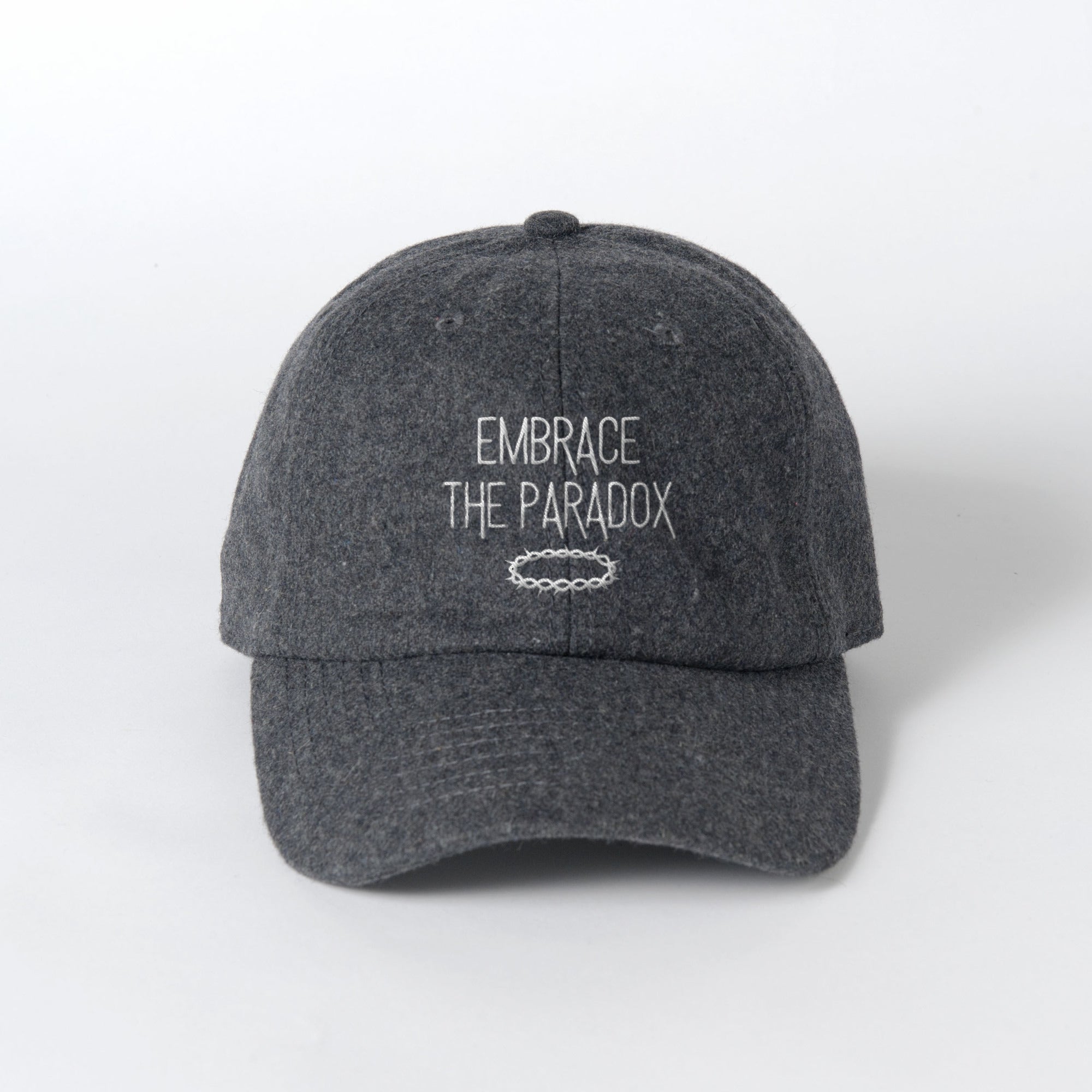 WOOL BASEBALL CAP charcoal image