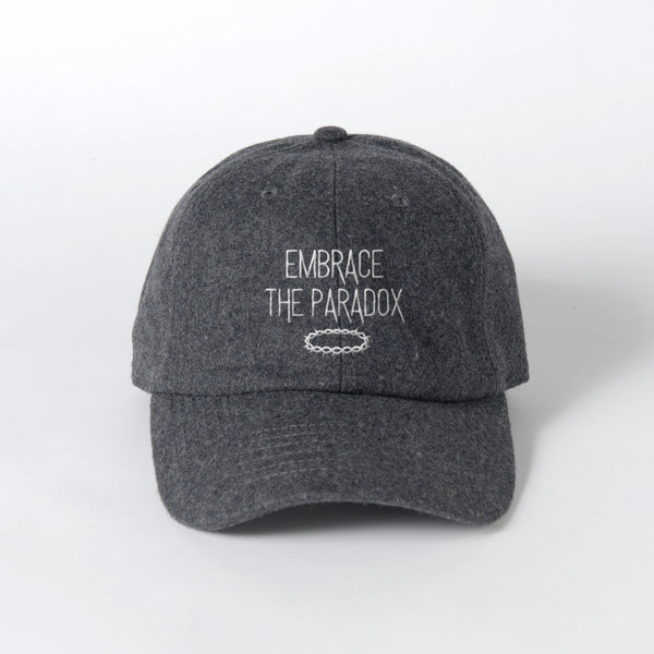 WOOL BASEBALL CAP charcoal image